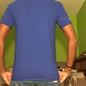 Blue champion shirt